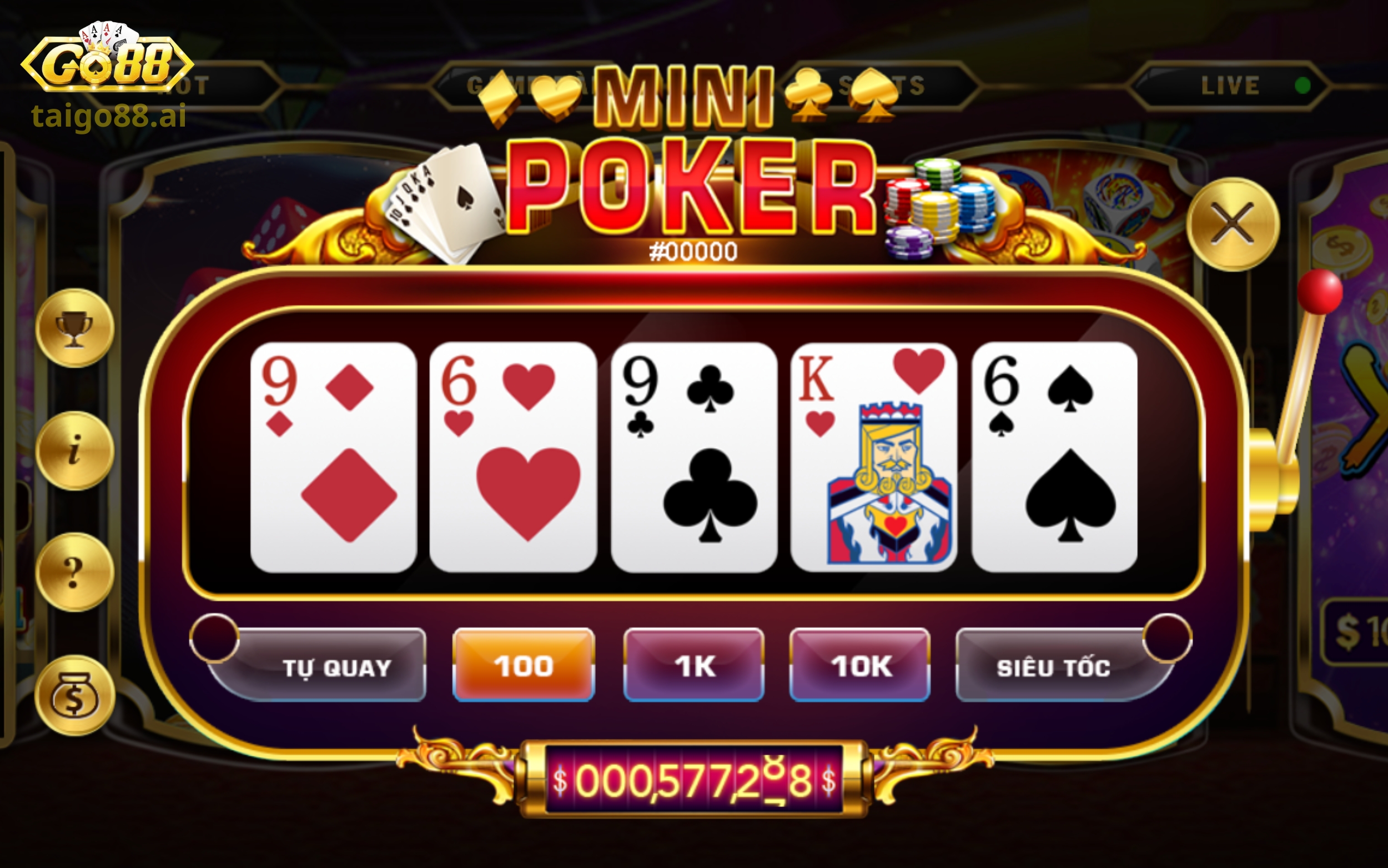 Hãy canh thời gian hiệu quả để quay hũ Mini Poker