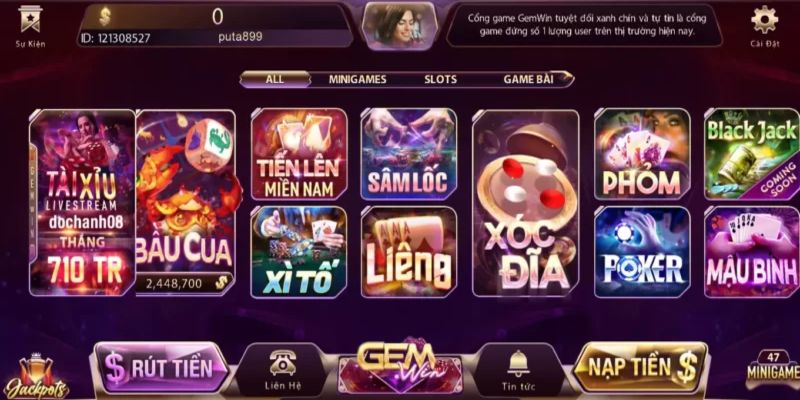 Giới thiệu tổng quan về game xóc đĩa GEMWIN